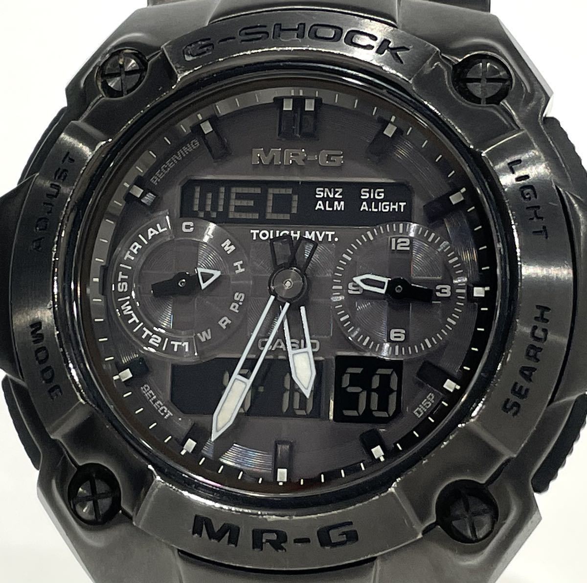 良品 CASIO カシオ G-SHOCK Gショック MR-G MRG-7700B-1BJF メンズ ソーラークォーツ タフムーブメント 腕時計 箱保付き 送料無料_画像2