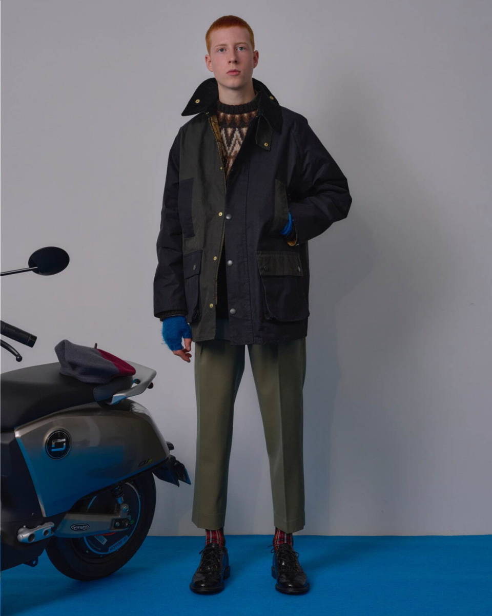 逸品】 新品未使用・タグ付き☆Barbour for size2(M) BEDALE