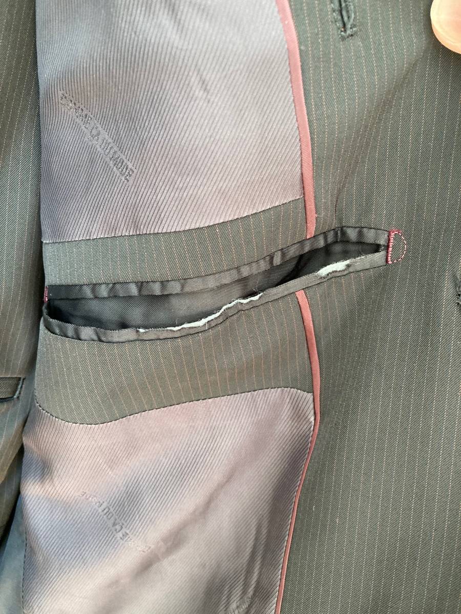 Comme Ca Du Mode COMME CA DU MODE костюм выставить M размер 2 полоса общий подкладка центральный Benz no- tuck 3 кнопка 