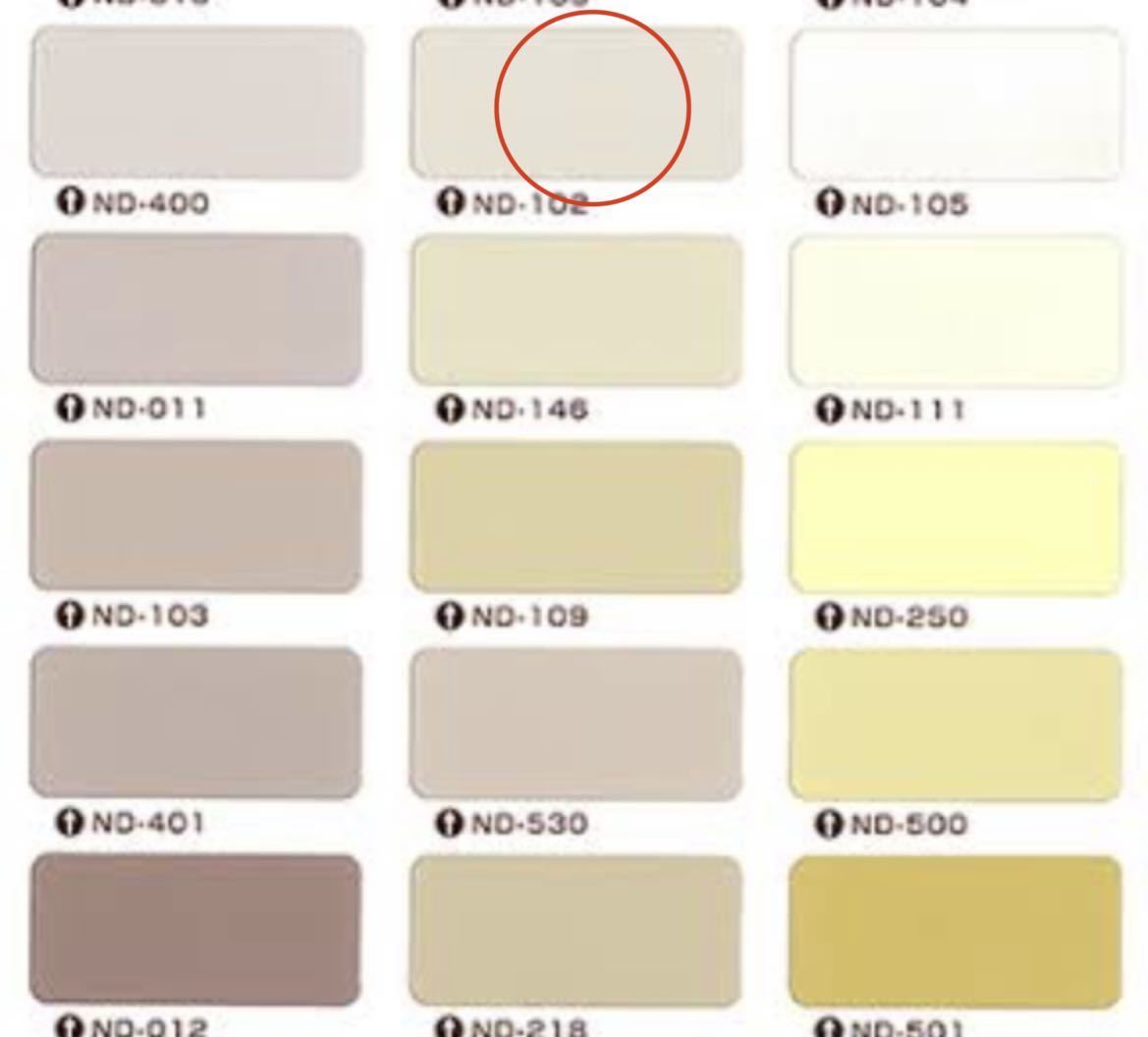 日本ペイント パーフェクトトップ 外壁 水性 塗料 新品未使用 ND-102 艶有 アイボリー系_画像2