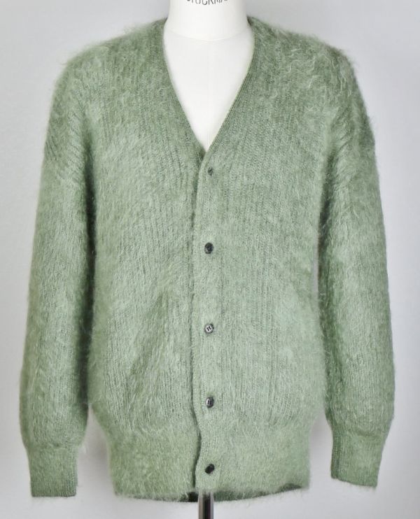 21AW HYKE high kmo hair wool knitted cardigan 1 b7182