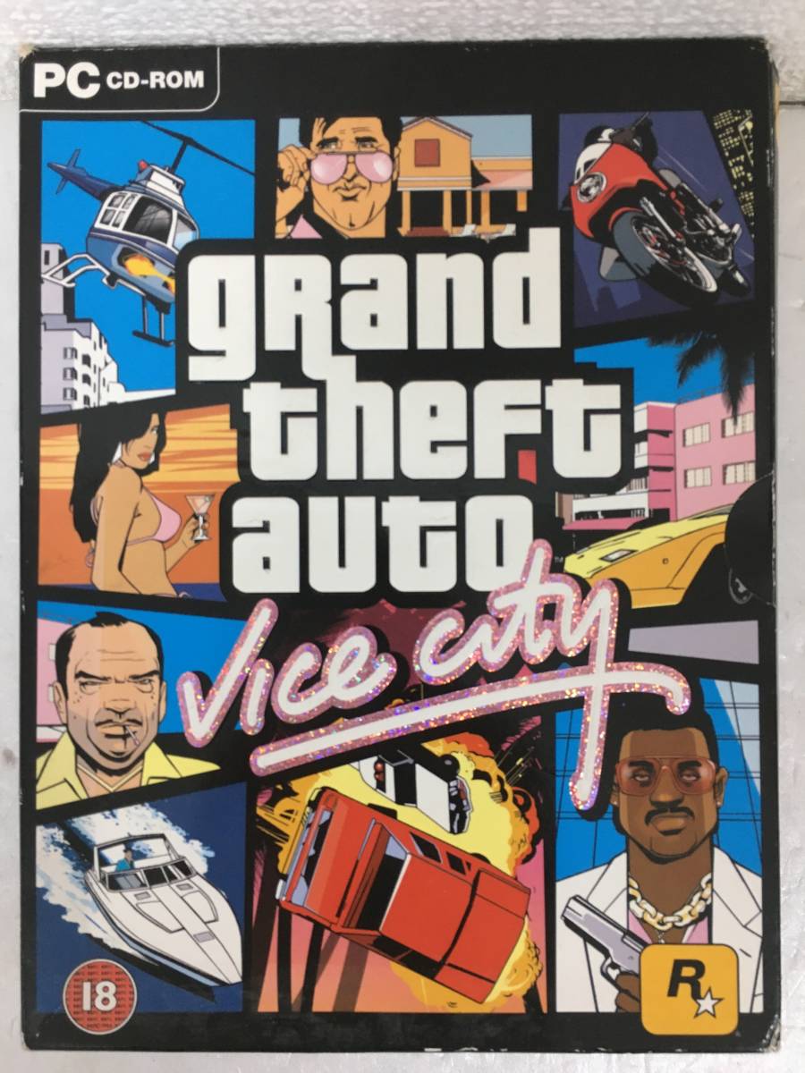 ●○E525 Windows 98/Me/2000/XP GRAND THEFT AUTO VICE CITY グランド・セフト・オート○●_画像1