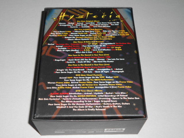 デフ・レパード／HYSTERIA [5CD+2DVD BOX SET] (SUPER DELUXE 30TH ANNIVERSARY)_画像7
