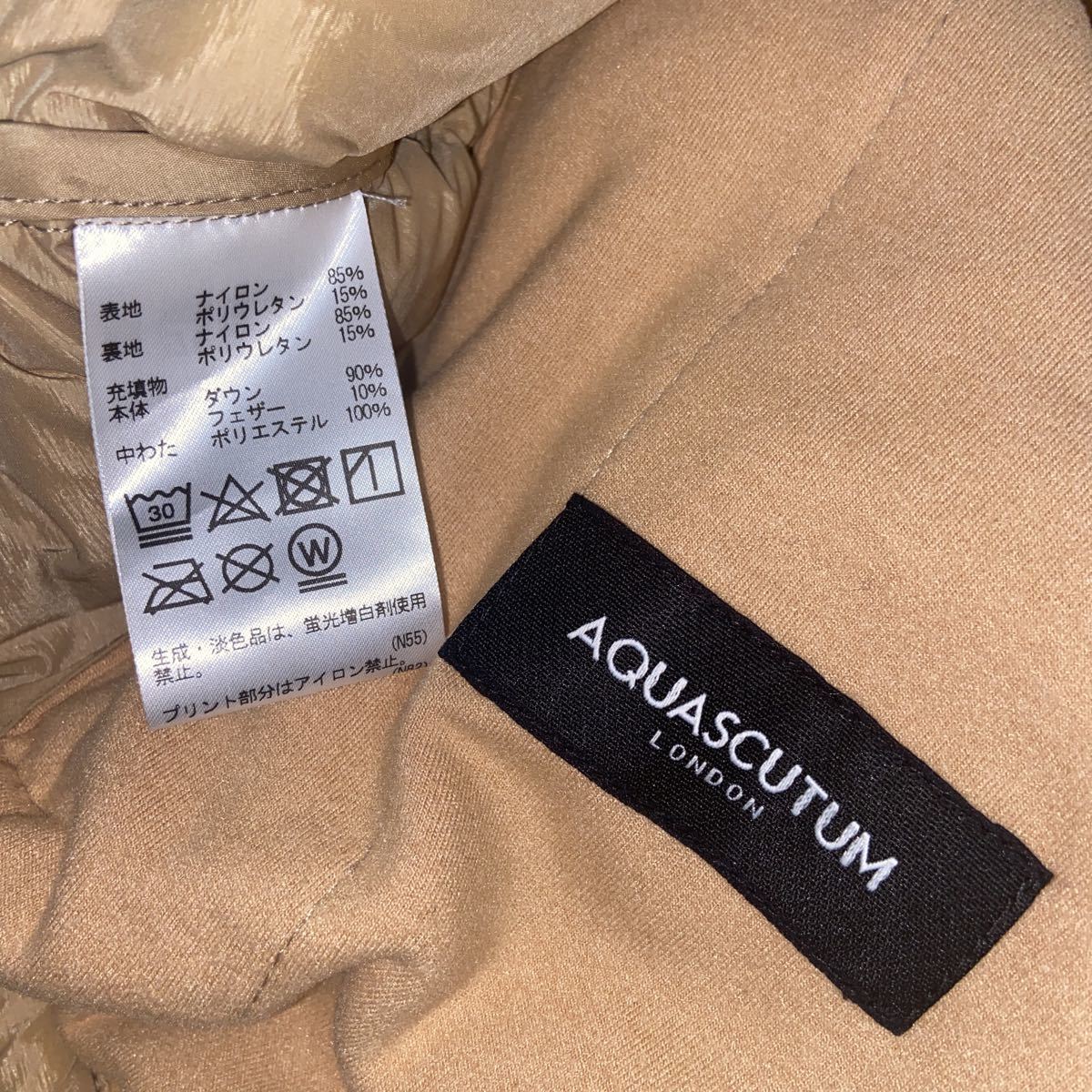 Aquascutum アクアスキュータム ゴルフウェア ダウンベスト Aquascutum アクアスキュータム ゴルフウェア ダウンベスト