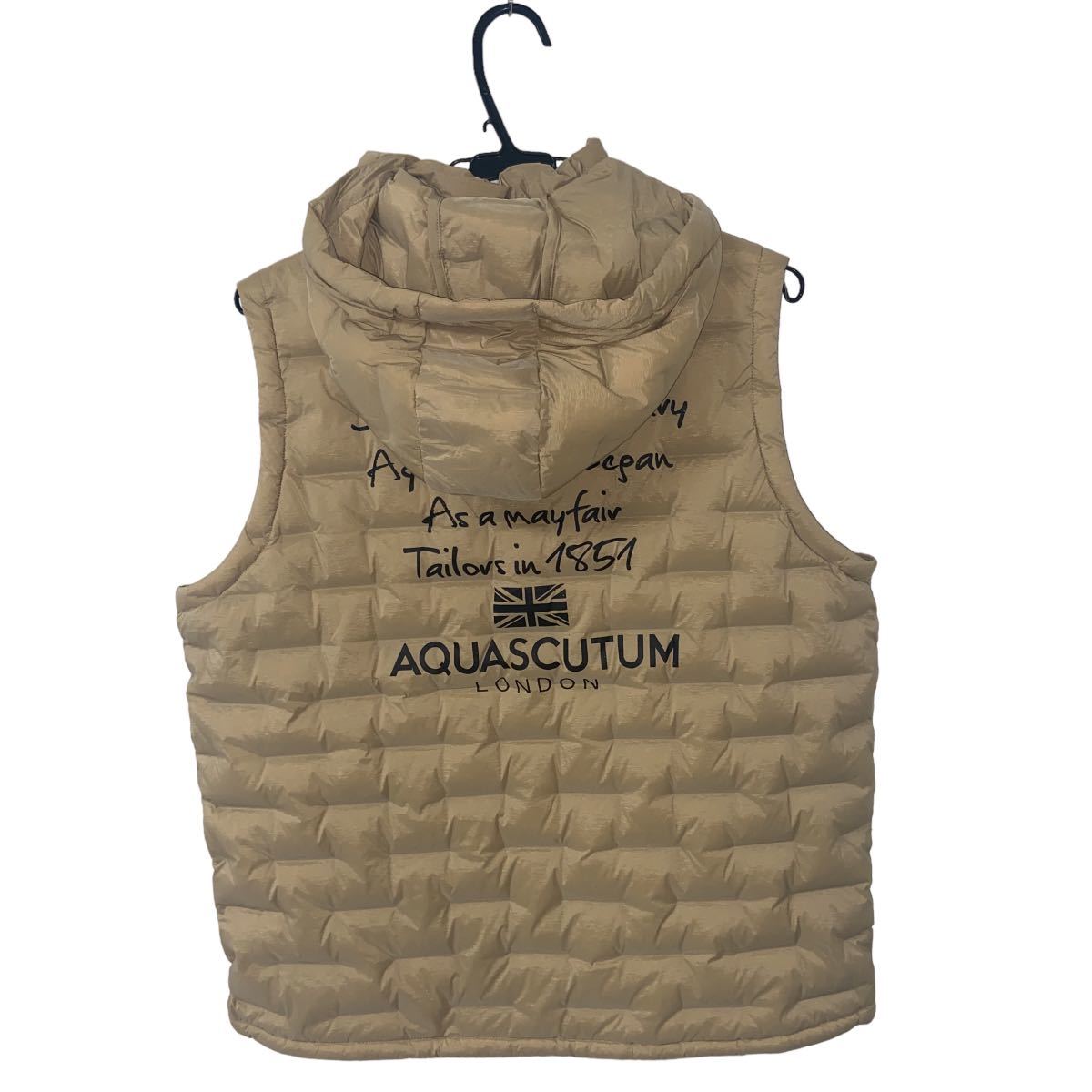 Aquascutum アクアスキュータム ゴルフウェア ダウンベスト Aquascutum アクアスキュータム ゴルフウェア ダウンベスト