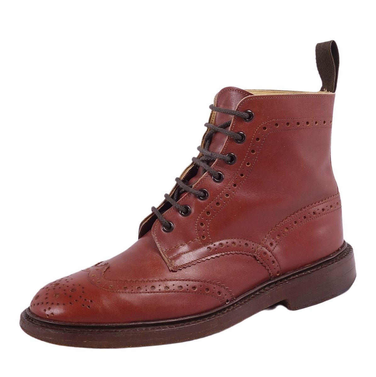 トリッカーズ Trickers ブーツ ショートブーツ カントリーブーツ モールトン MALTON シューズ メンズ 6.5 ブラウン cg10or-rm12f06652_画像1