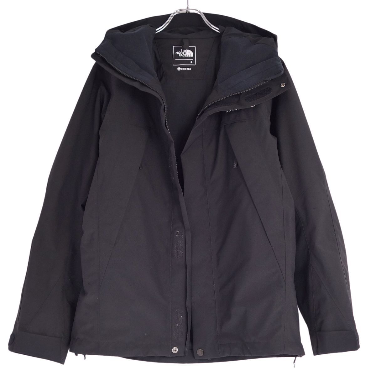 美品 ザノースフェイス THE NORTH FACE マウンテンパーカー Mountain Jacket GORE-TEX NP61800 アウター メンズ S 黒 cg10mt-rm05f06518_画像2