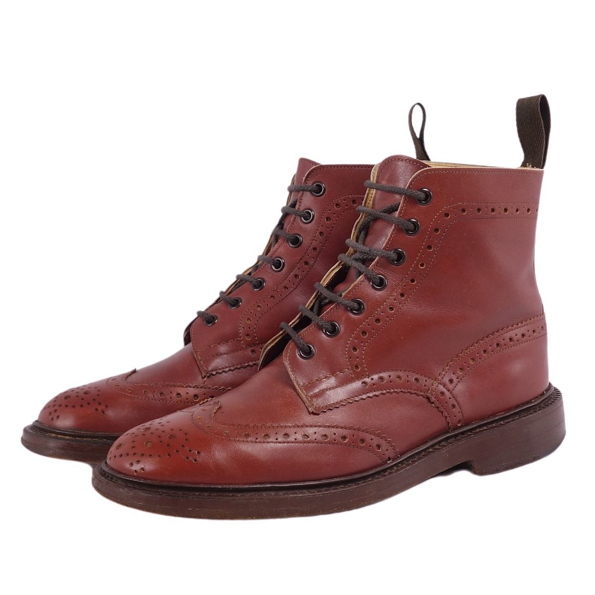 トリッカーズ Trickers ブーツ ショートブーツ カントリーブーツ モールトン MALTON シューズ メンズ 6.5 ブラウン cg10or-rm12f06652_画像2