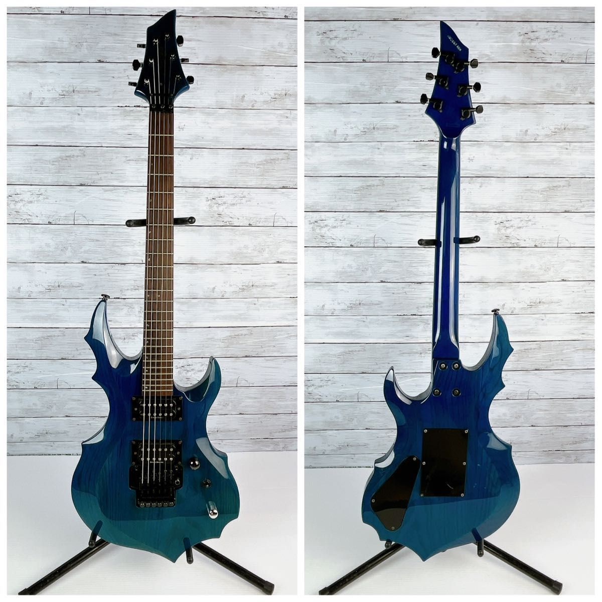 ESP Grass Roots G-FR-62GT /イーエスピー　グラスルーツ　フォレスト　シースルーブルー　生産終了モデル_画像2