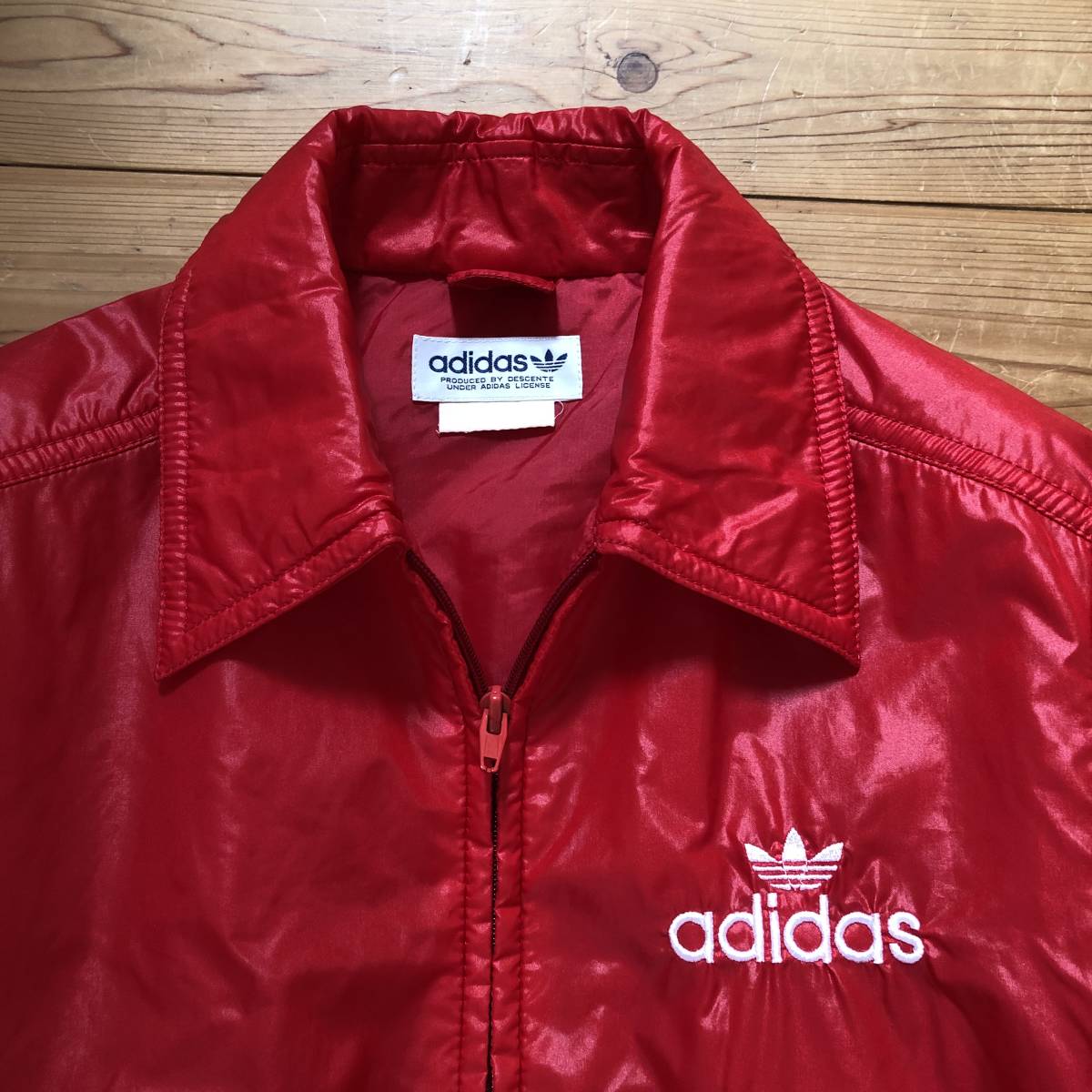 ★70' adidas/アディダス デサント ビンテージ ナイロンジャケット メンズ/レディース 古着 vintage/ヴィンテージ ブルゾン★_画像7