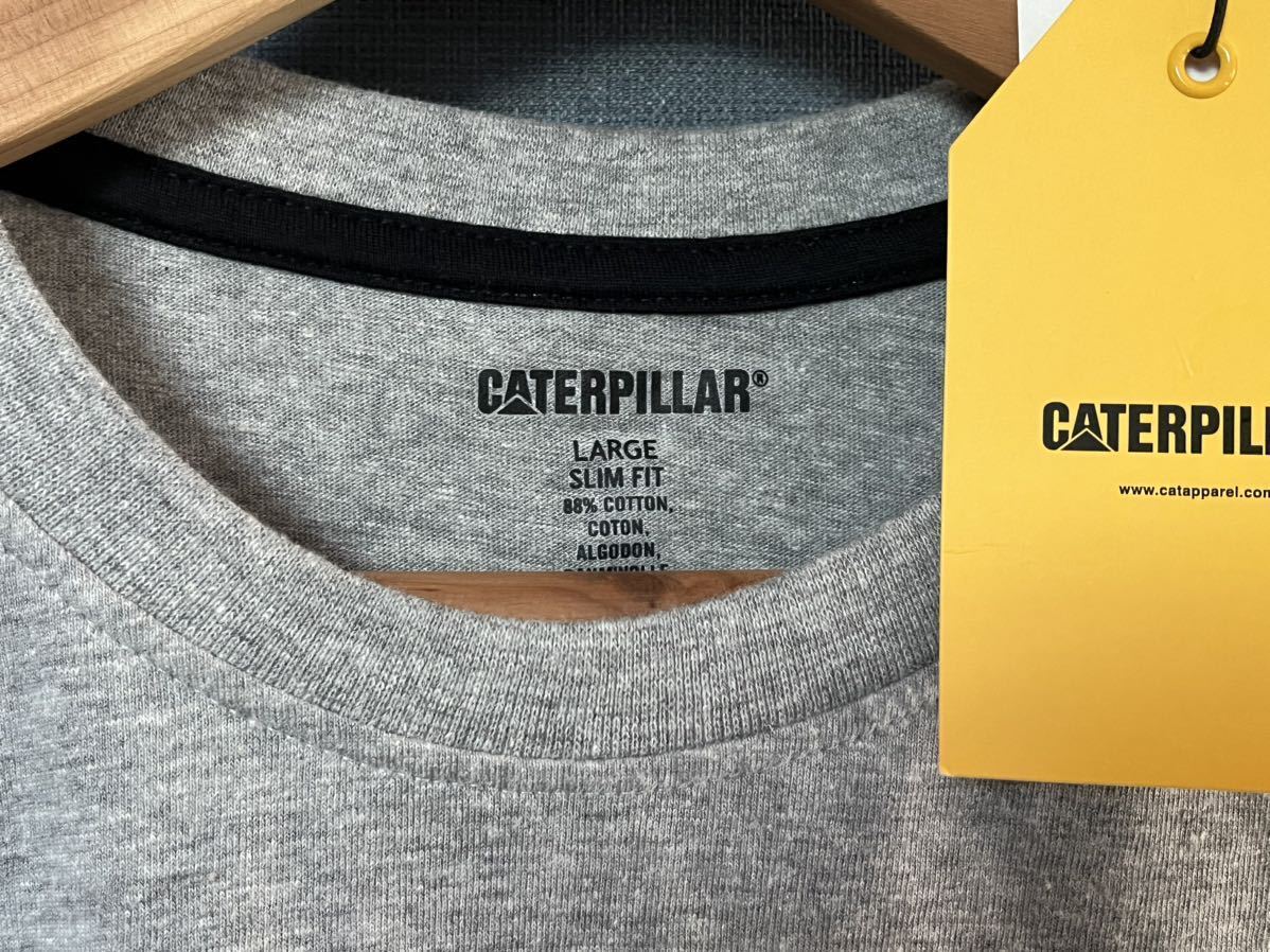 【新品未使用】CAT メンズ Caterpillar Tシャツ サイズ L キャタピラー　送料無料_画像7