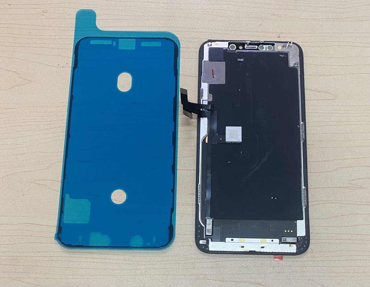 iPhone 11 Pro Max 純正有機EL 「純正再生品」 OLED フロント パネル 画面 液晶 修理 交換 、防水シール付き ジャンク1_画像3