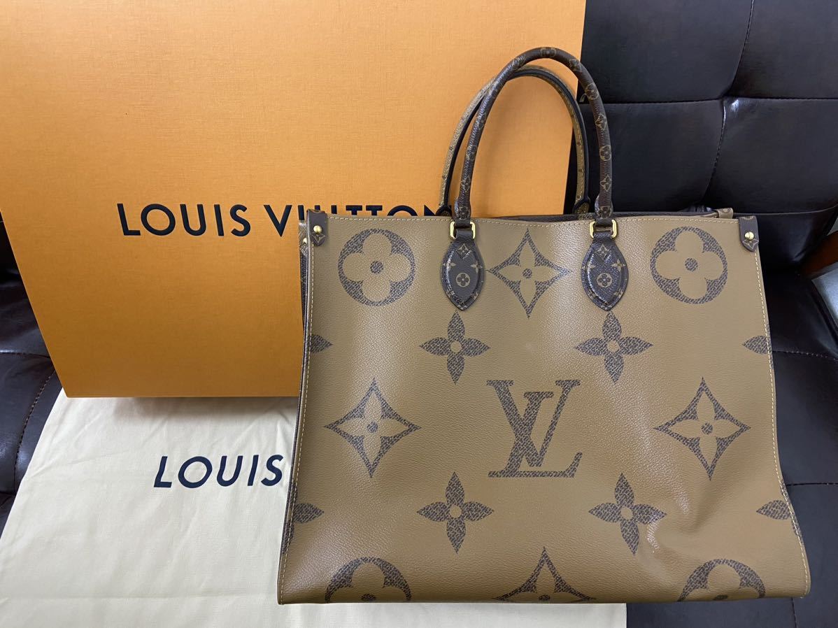 最終値下げ】LOUIS VUITTON ルイヴィトンオンザゴーGM ハンドバッグ