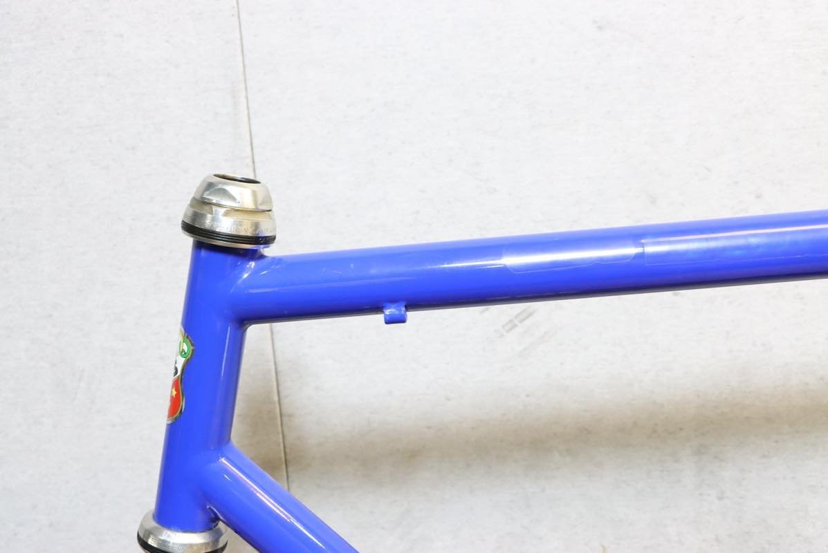 □GIOS ジオス TITANIO compact チタンフレーム Campagnolo RECORD ヘッドセット 580mm(C-T) 難あり 現状渡し_画像5