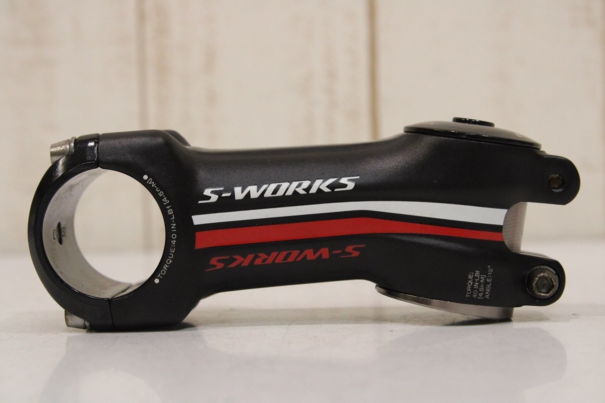 ★SPECIALIZED スペシャライズド S-WORKS 90mm 12度 アヘッドステム OS_画像2