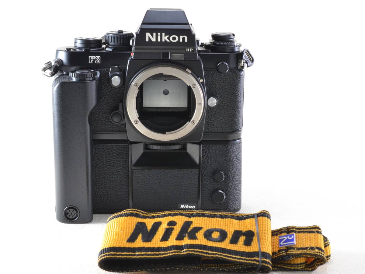 [美品☆連写で一瞬を撮りきる力] Nikon (ニコン) F3 HP ボディ MD-4 MF-6付 整備済 [保証](51741)のサムネイル