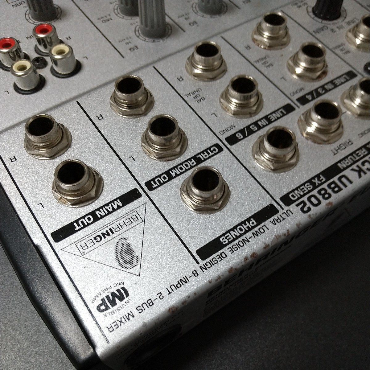  BEHRINGER EURORACK UB802 ベリンガー アナログミキサー アダプター付き_画像5