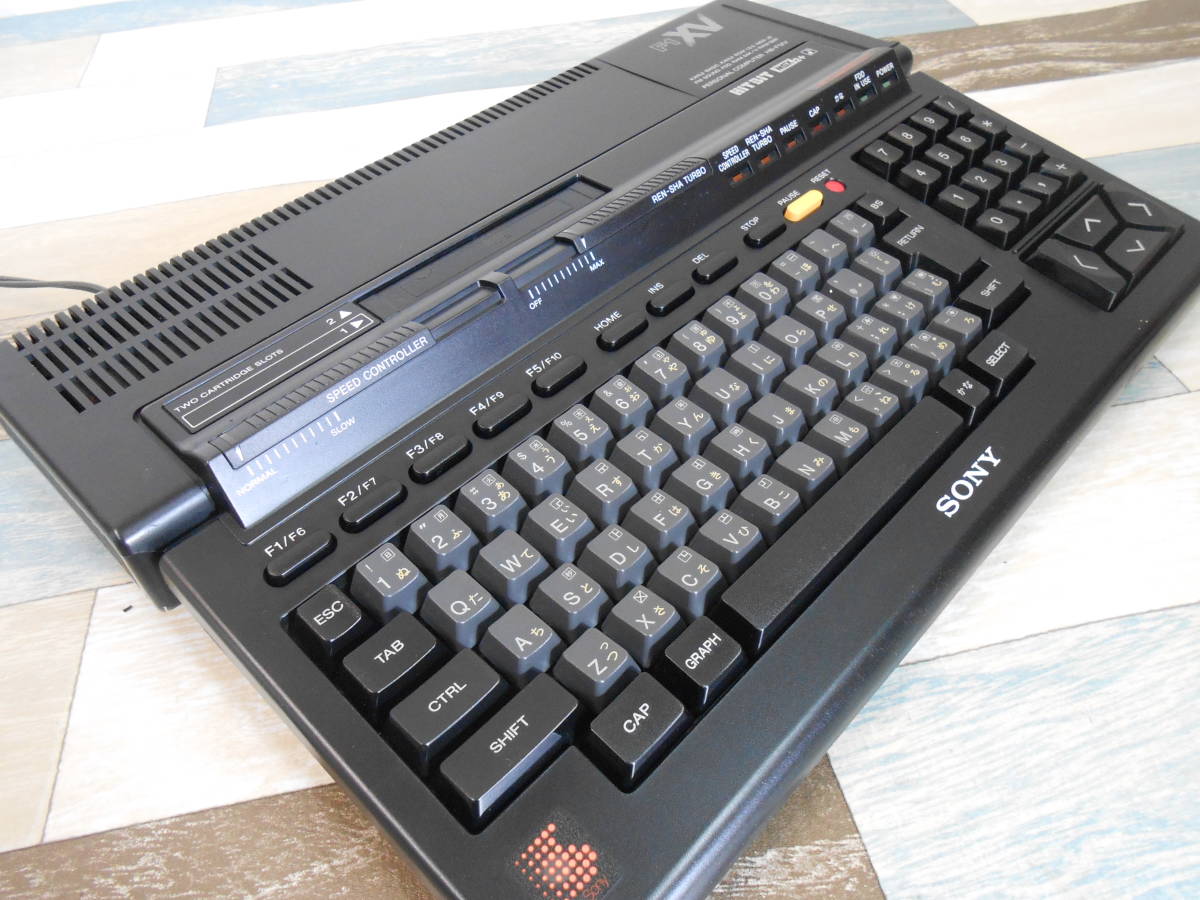 気質アップ 【SONY/ソニー】MSX2+ 『HITBIT』 HB-F1XV 管理番号tys MSX