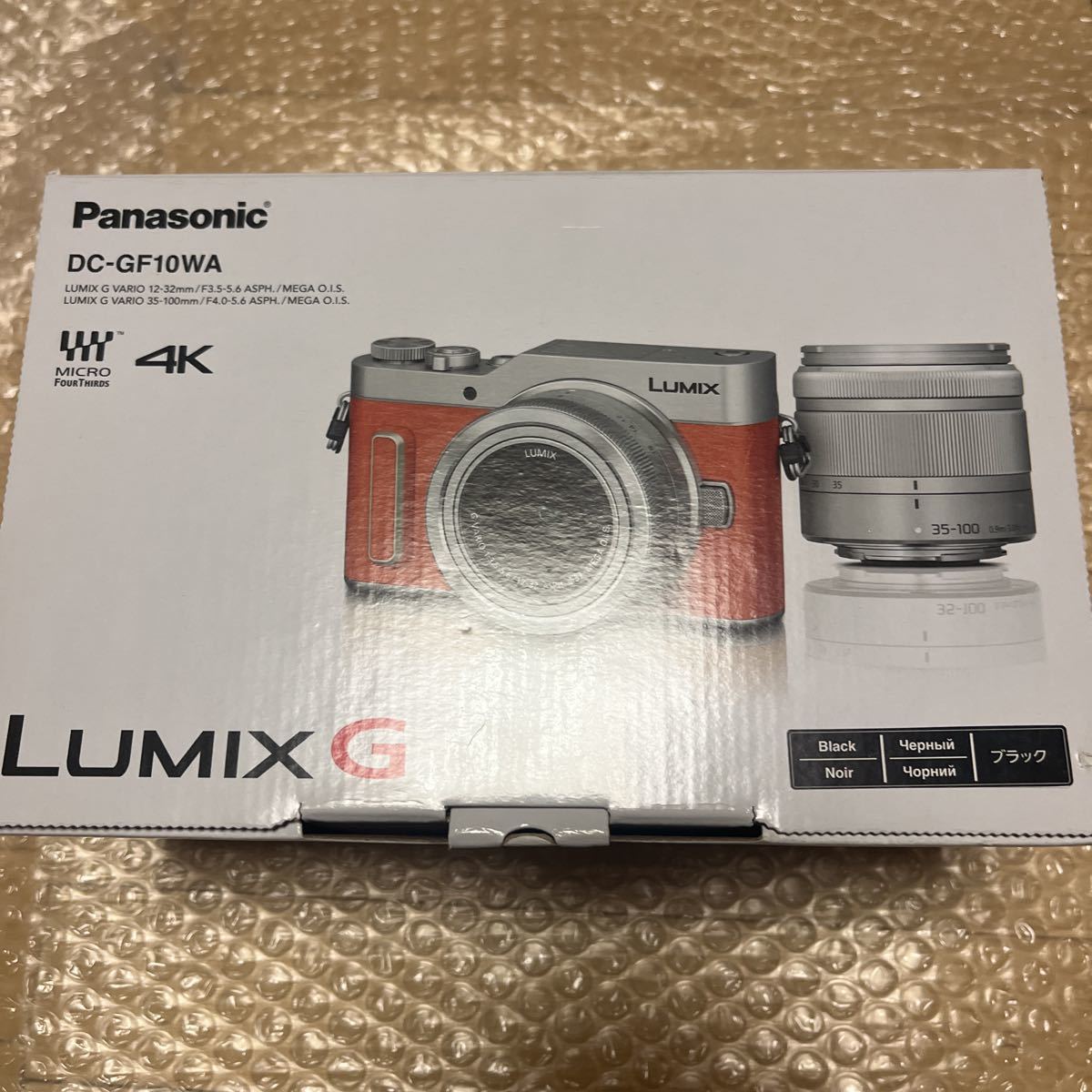 人気定番の 展示品 Panasonic （ブラック） DC-GF10WA-K ダブルズーム