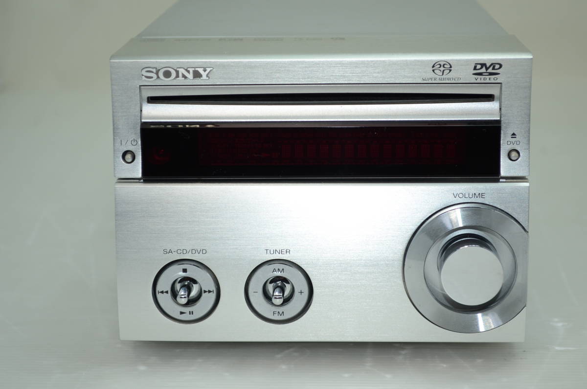 SONY ソニー CMT-SE9 (MDS-SE9 HCD-SE9）SACD・CD・DVD・ MD・カセット リモコン・MD説明書付 CD,MDローディングベルト交換 動作確認_画像2