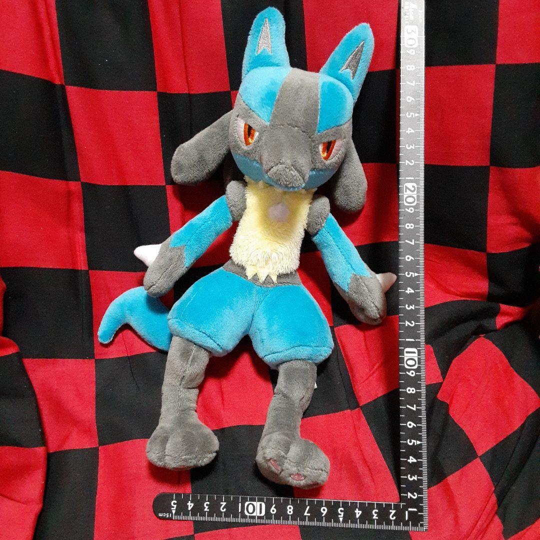 非売品☆ポケットモンスター☆ぬいぐるみ☆ルカリオ☆残1_画像1