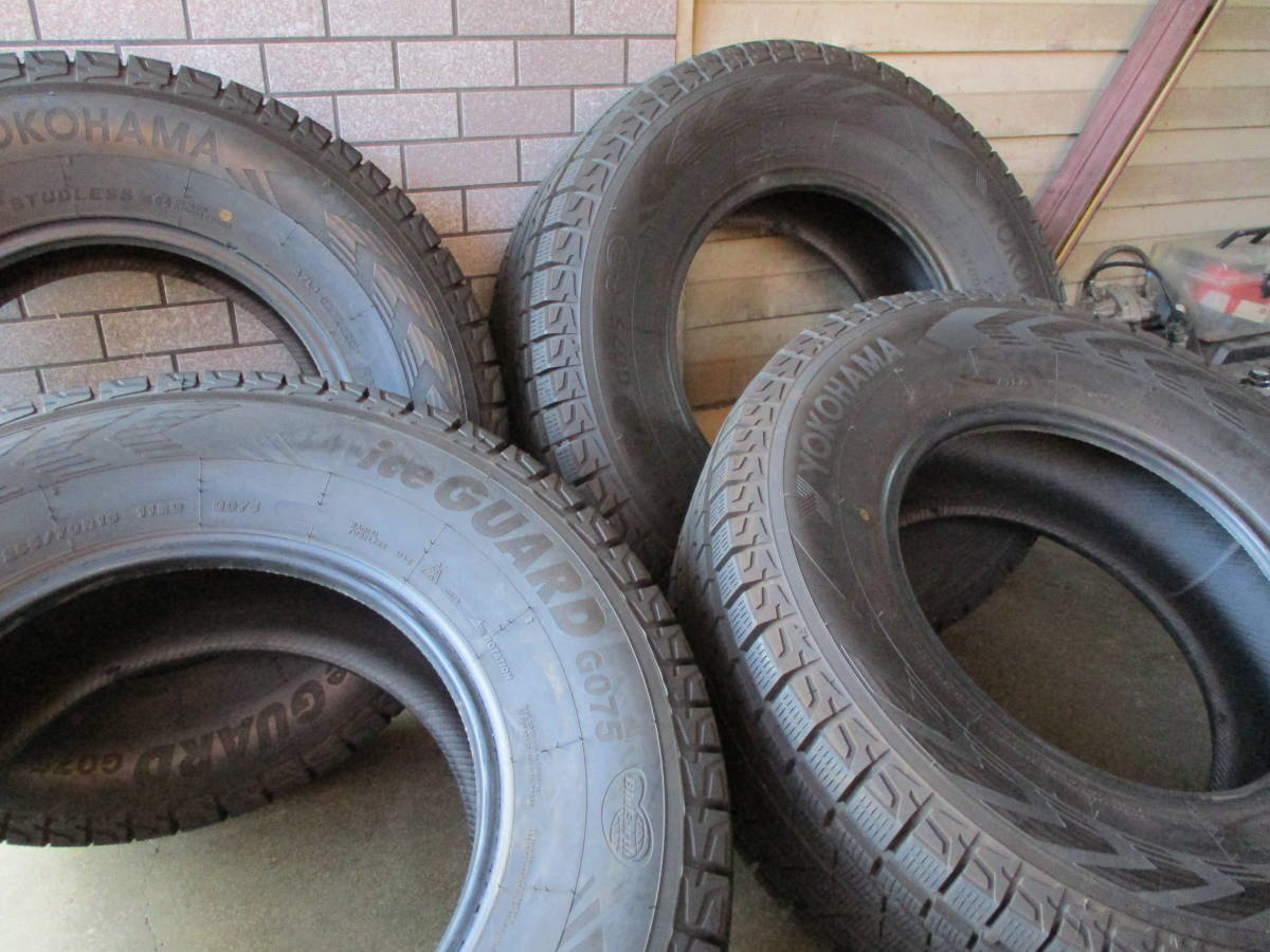 265/70R16 YOKOHAMA ice GUARD GO75 2020年製 4本セット
