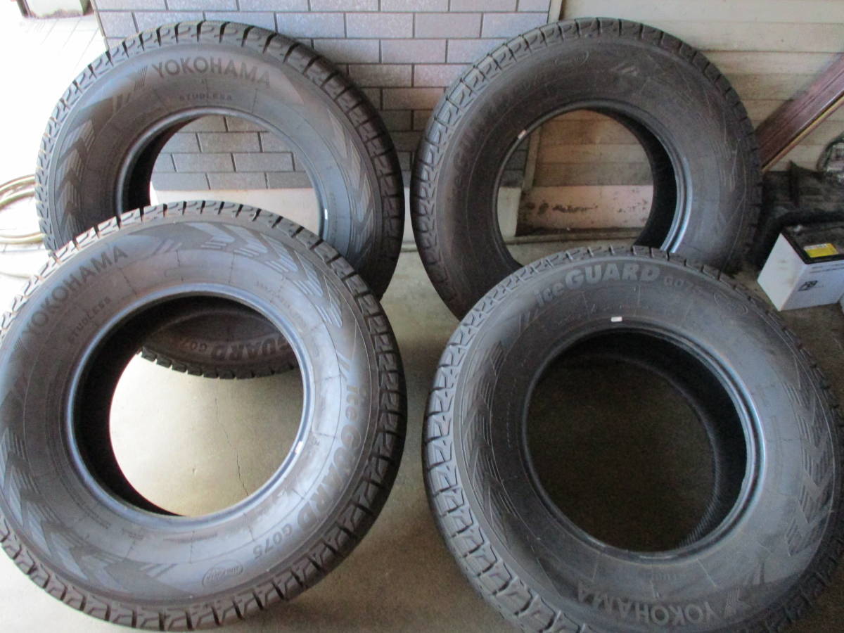 265/70R16 YOKOHAMA ice GUARD GO75 2020年製 4本セット