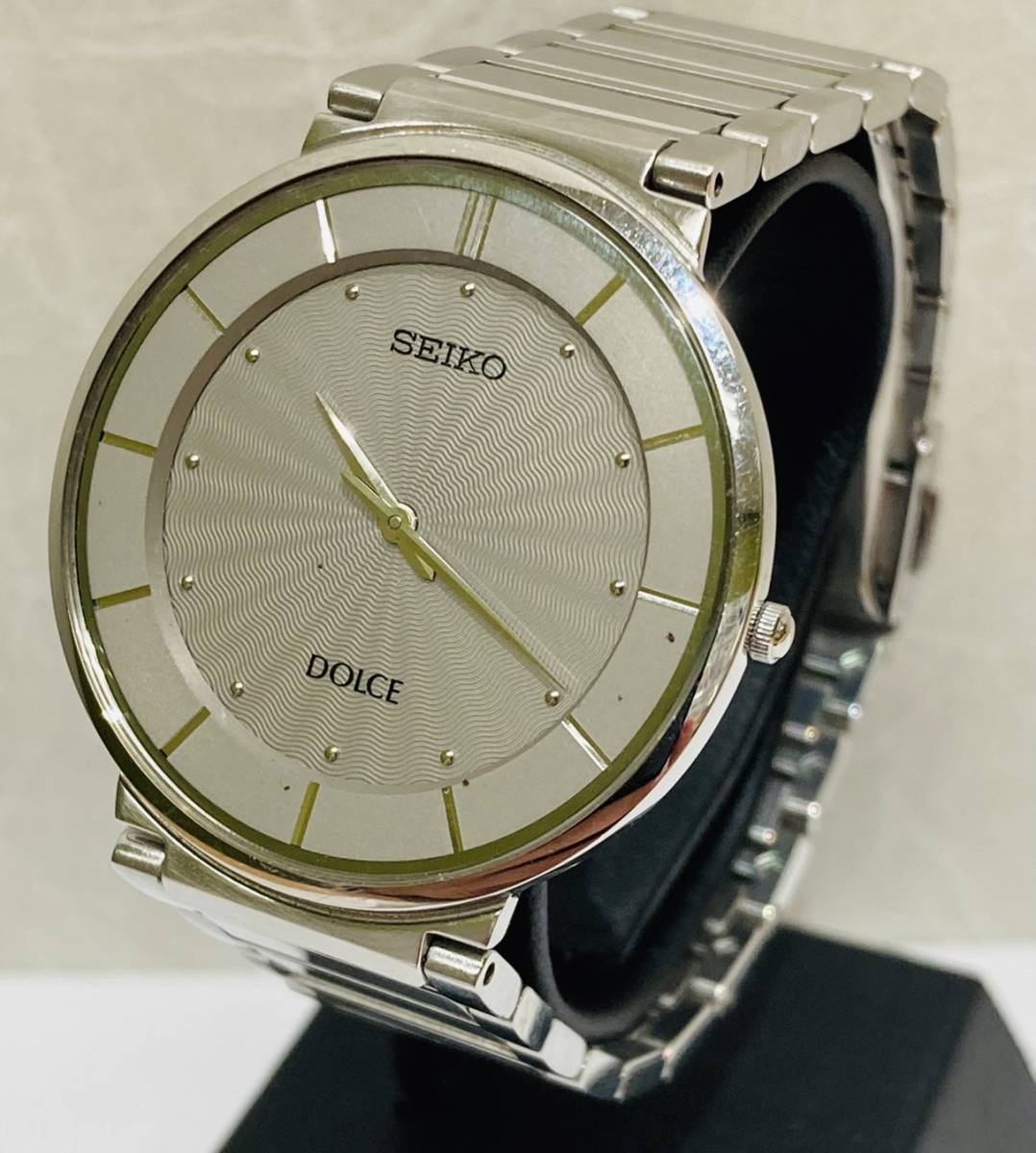 N-6,3 1円〜 SEIKO セイコー DOLCE ドルチェ 4J40-0AC0 腕時計