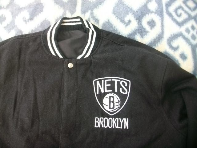 Jeff Hamilton製 ブルックリン ネッツ リバーシブルジャケット 極美品 2XL Brooklyn Nets NBA　ジェフハミルトン