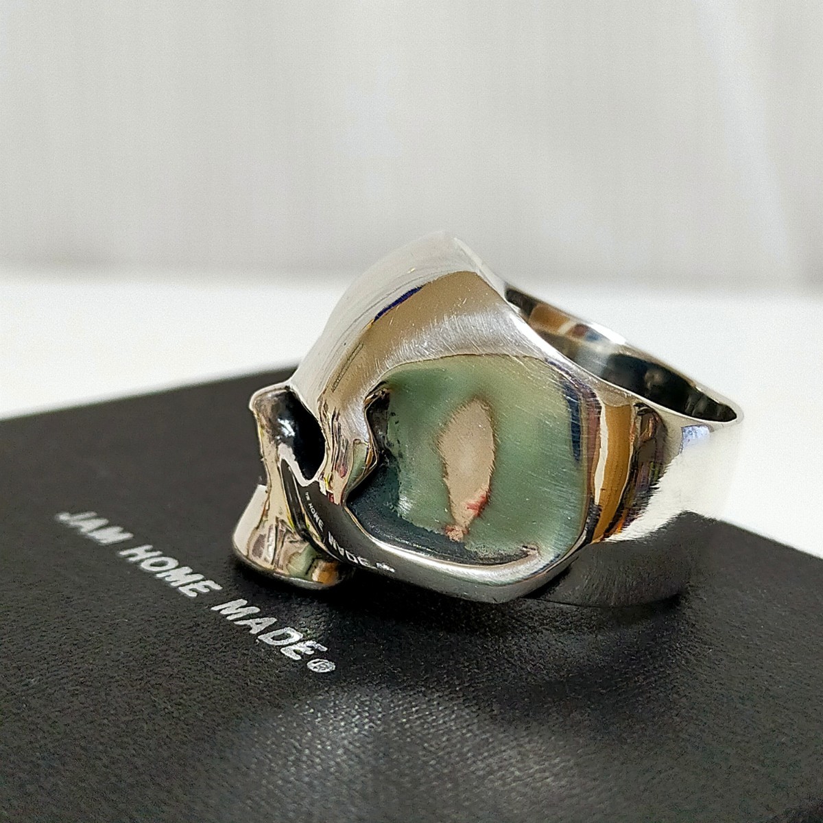 JAM HOME MADE ジャムホームメイド レボリューション スカル リング 指輪 23号 silver925/シルバー925