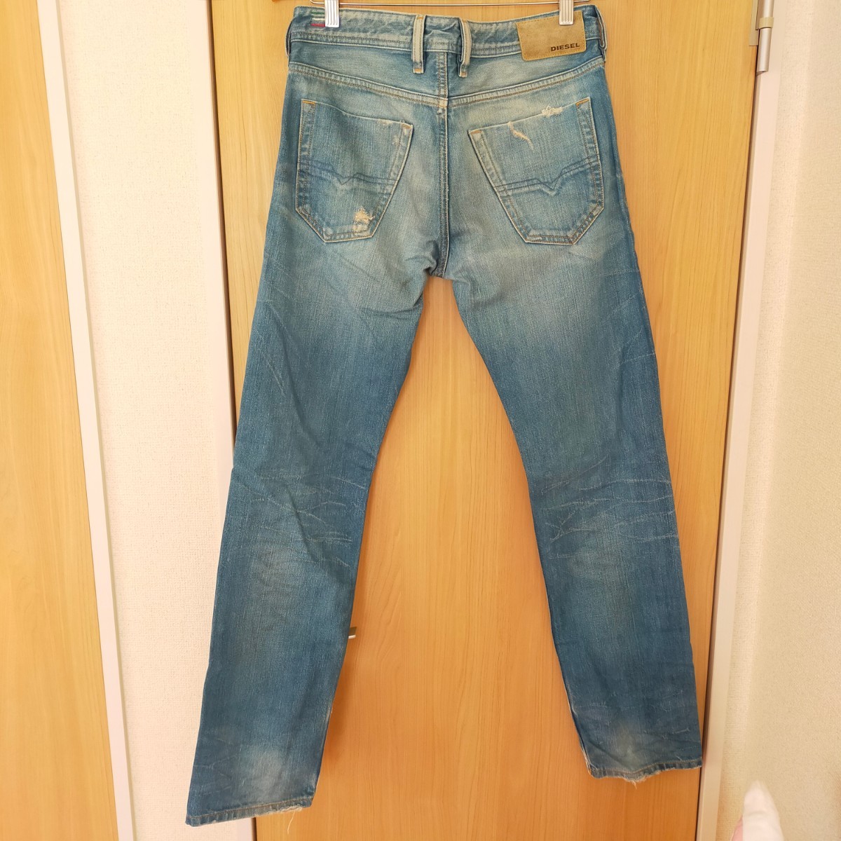 DIESEL ディーゼル WASH 008X2 KOOLTER デニムパンツ ジーンズ ジーパン レギュラースリムテーパード W29 L30 インディゴブルー_画像3