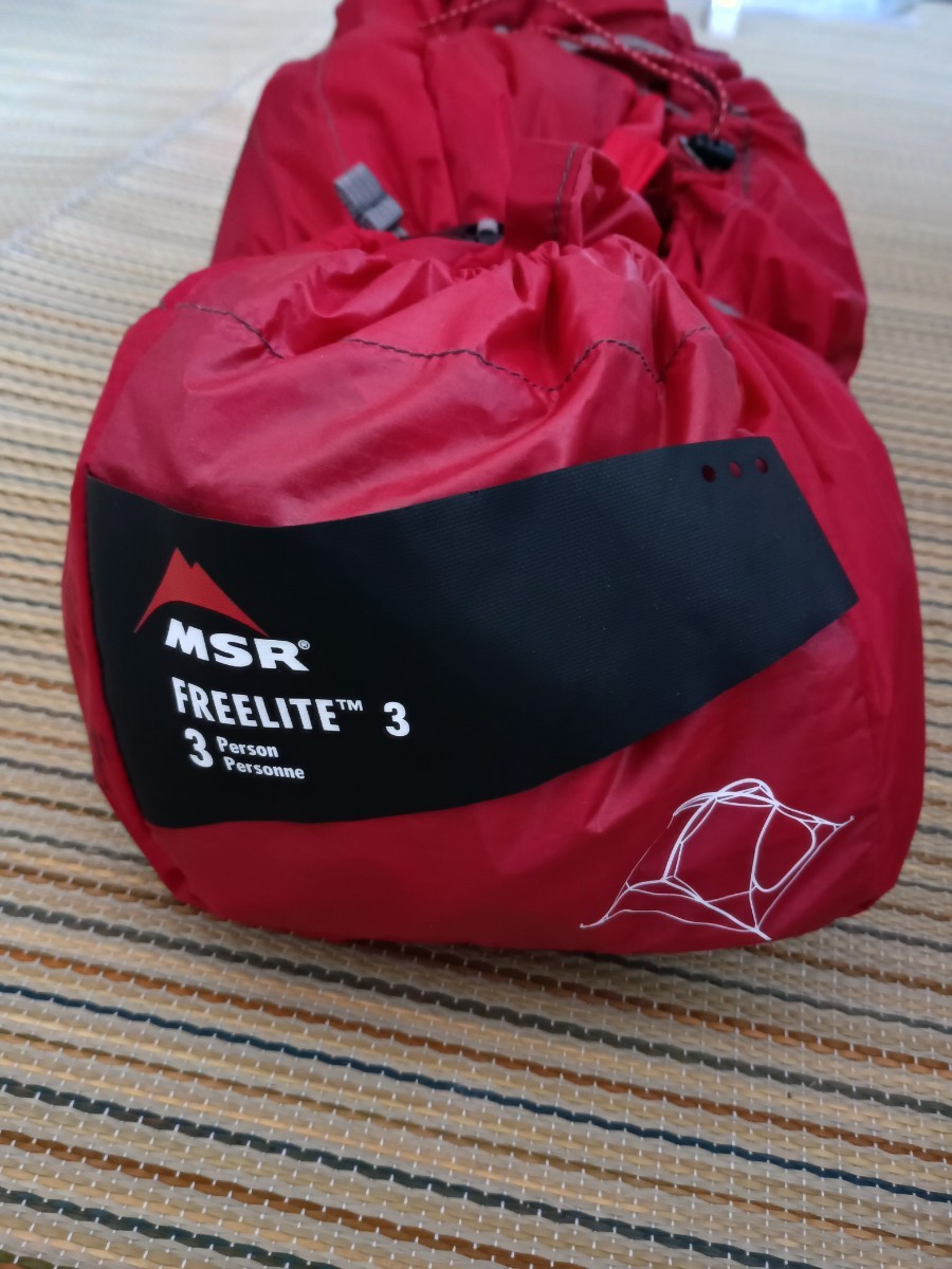 MSR テント　フリーライト3 3シーズン　キャンプ　登山　軽量_画像1