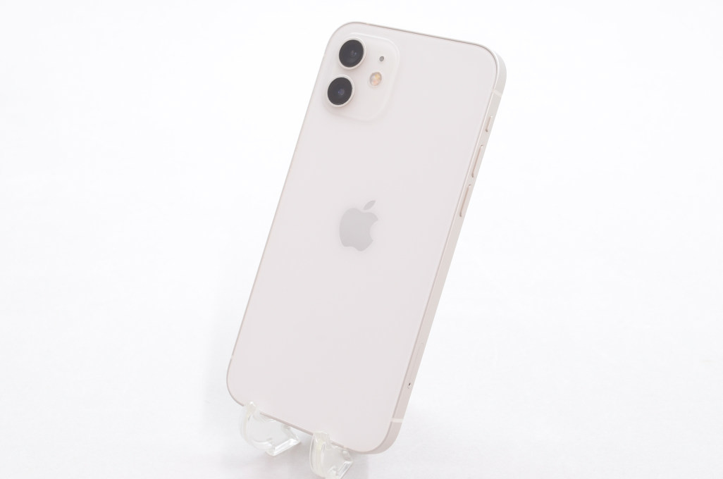 [中古]SIMフリー Apple iPhone12 128GB White A2402 MGHV3J/A