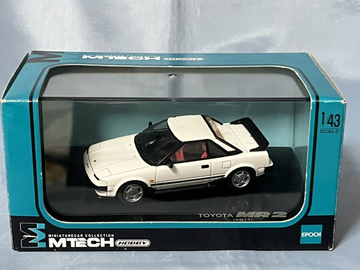  M Tec made Toyota MR 2 (AW11) white 1/43