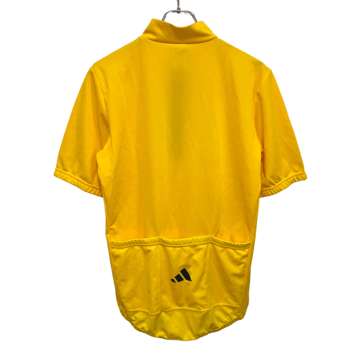  Италия производства adidas Adidas Logo велосипедное джерси рубашка L желтый мужской велосипед велоспорт стоимость доставки 185 иен 23-1026