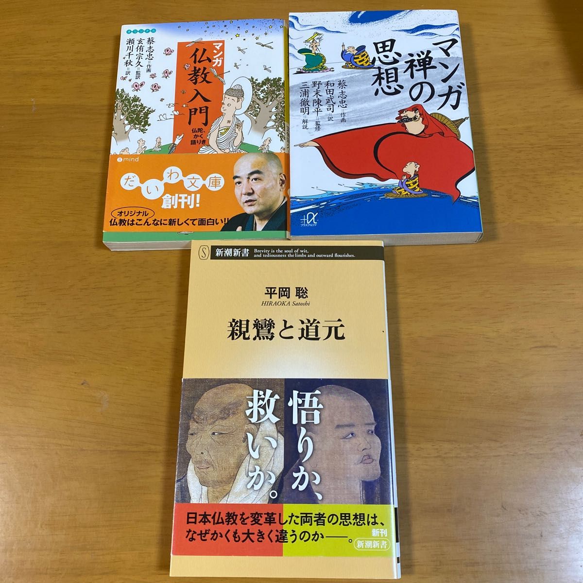 マンガ仏教入門　仏陀、かく語りき （だいわ文庫　３－１Ｂ） 蔡志忠／作画　玄侑宗久／監訳　瀬川千秋／訳　ほか3冊セット