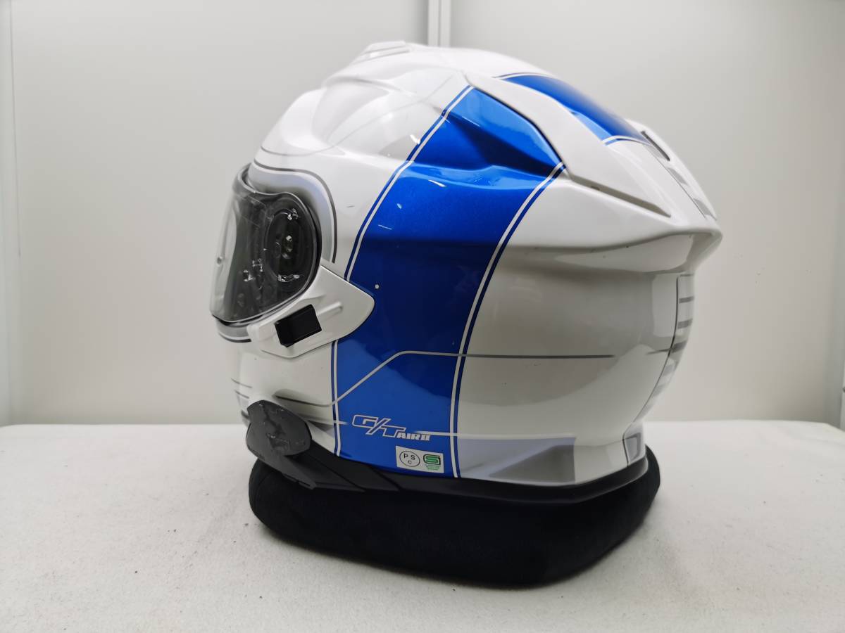 SHOEI ショウエイ GT-Air II CROSSBAR ジーティー - エアー ツー クロスバー TC-2 BLUE/WHITE Mサイズ_画像6