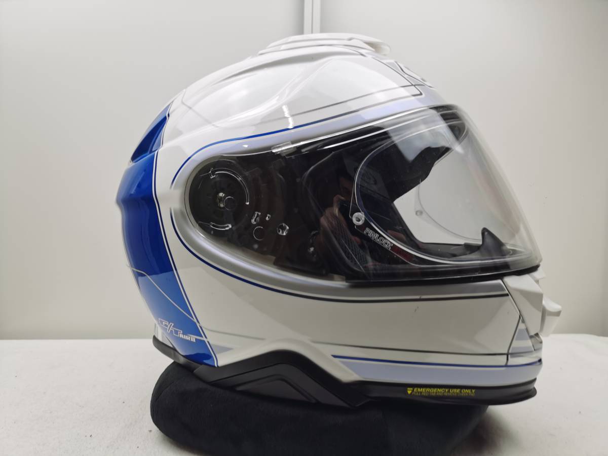 SHOEI ショウエイ GT-Air II CROSSBAR ジーティー - エアー ツー クロスバー TC-2 BLUE/WHITE Mサイズ_画像1