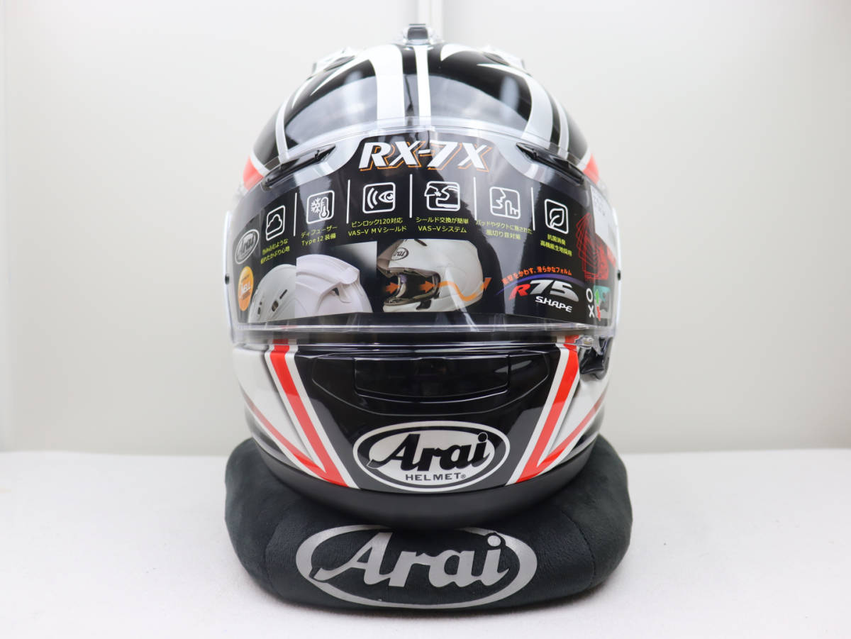 新品未使用】Arai アライ RX-7X Nakano-X 中野真矢 56design 新品未使用】Arai アライ RX-7X Nakano-X 中野真矢 56design