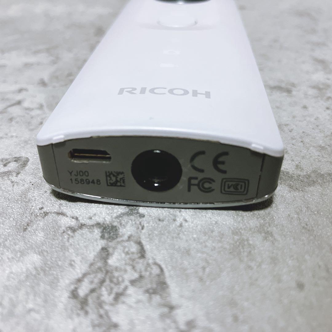 【美品】RICOH THETA SC 360度 カメラ ケース 三脚 リコー シータ 動画_画像8