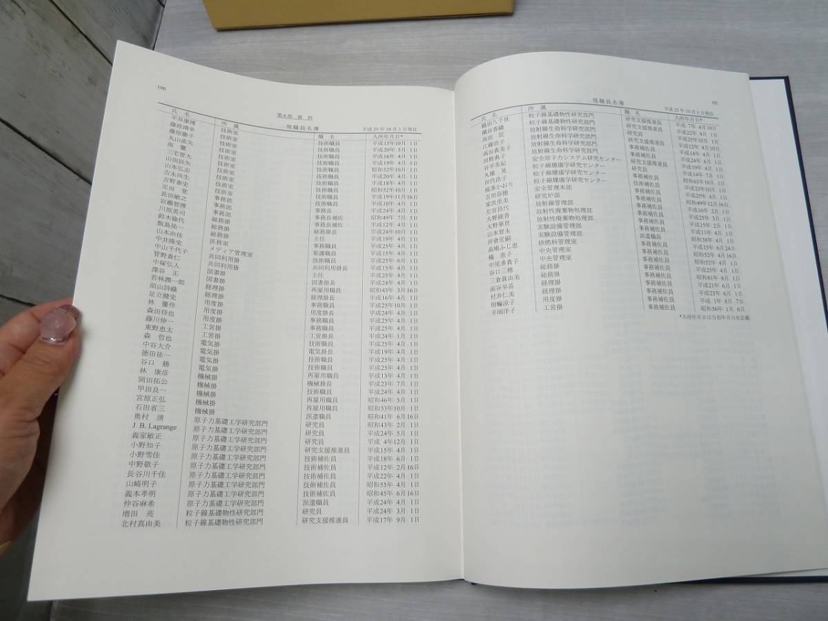 ＠京都大学原子炉実験所五十年史 平成25年11月30日発行 和泉出版 研究 実験 書物の画像6