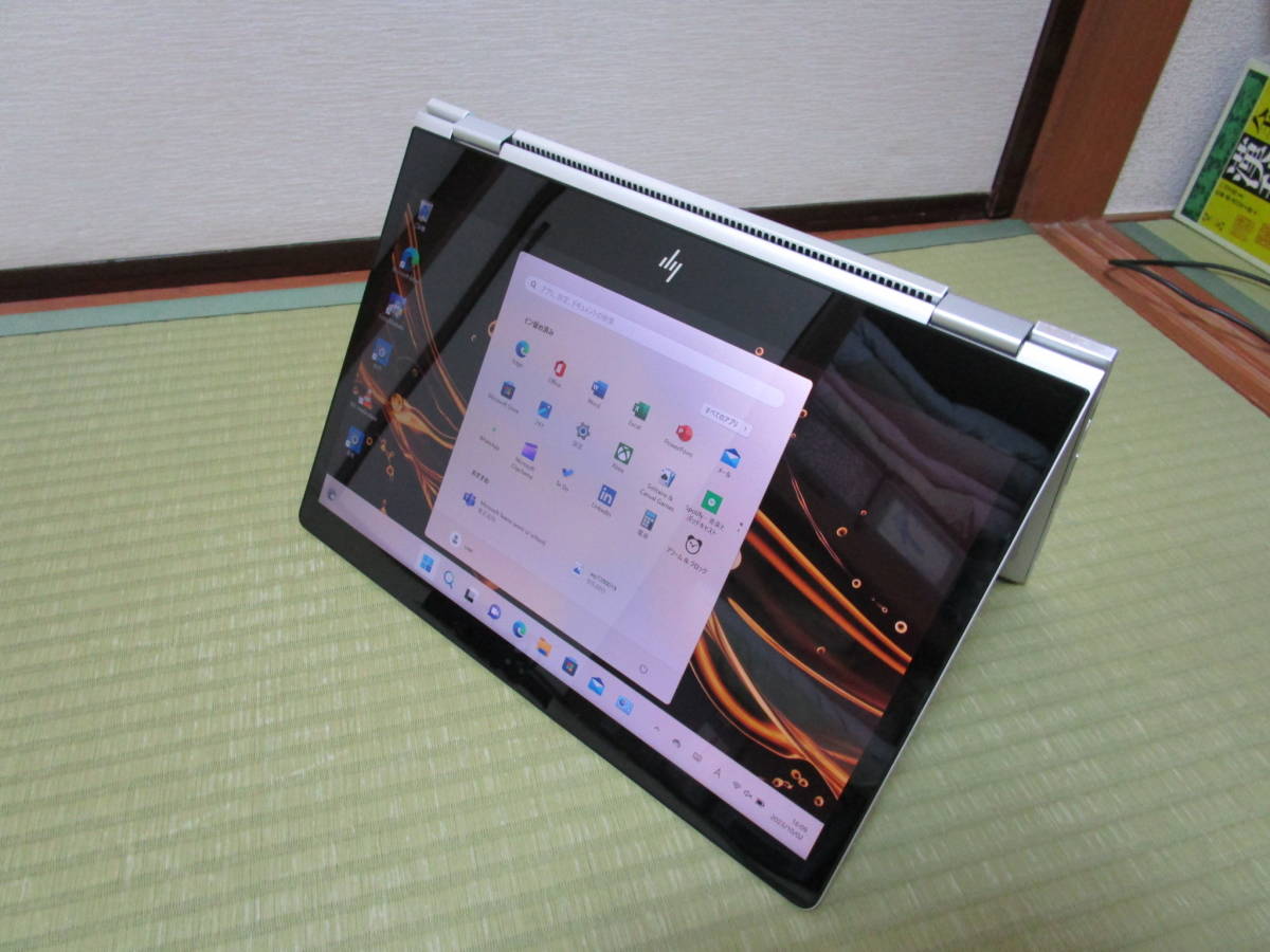 美品級タッチパネル」H P Elitebook x360 1030 G2 Win11 pro Core i 7