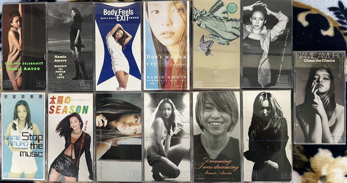 安室奈美恵 シングル,アルバムCD14枚/CAN YOU CELEBRATE？/RESPECT the POWER OF LOVE/Body Feels EXIT/太陽のSEASON/SWEET 19 BLUES他_画像1