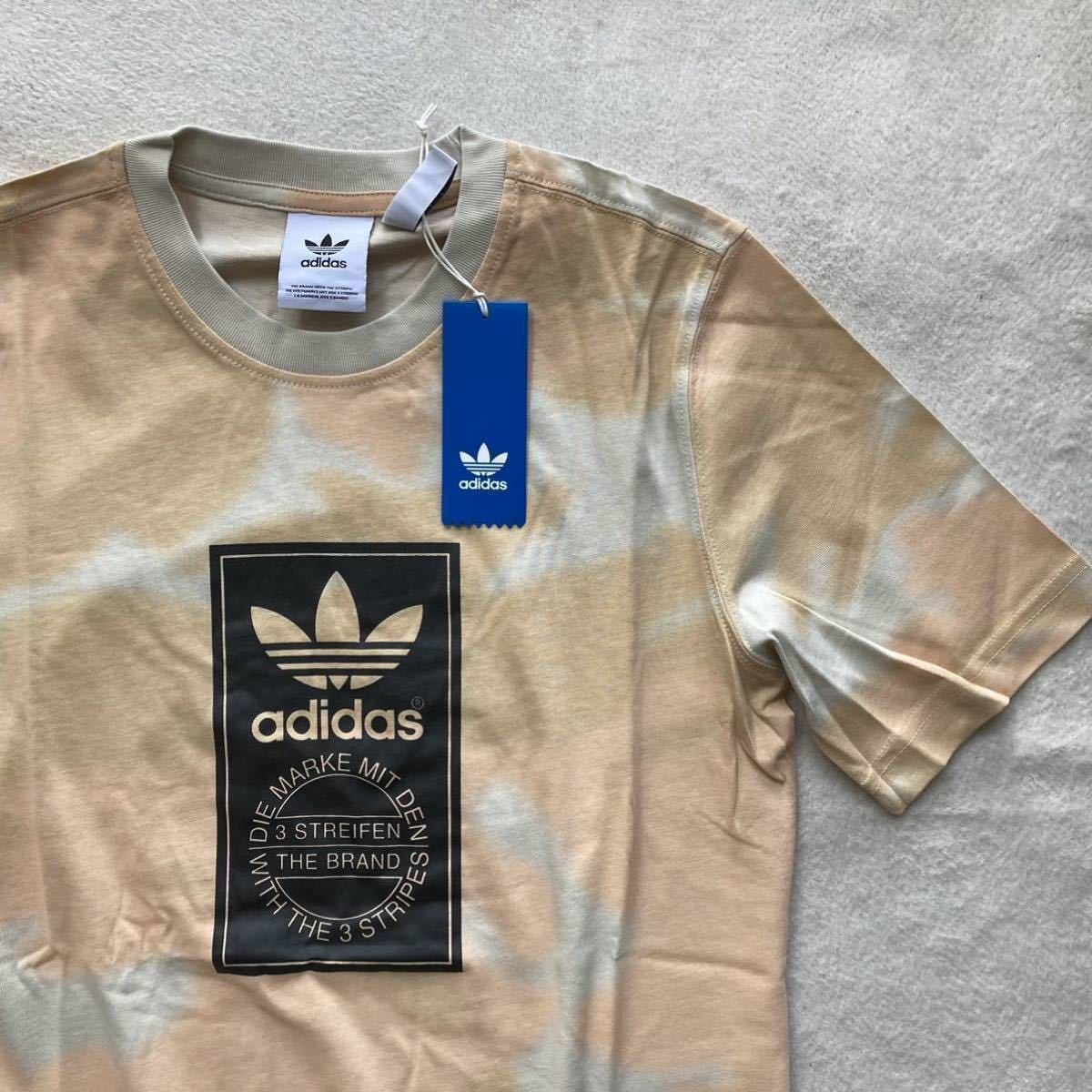 格安送料 Lサイズ 新品 adidas originals アディダス オリジナルス Tシャツ 半袖 スポーツウェア 迷彩 カモ コットン シャツ ロゴ GN1864_画像2