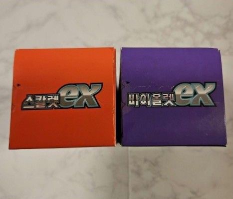 新品　ポケモンカード スカーレットex　バイオレットex 韓国版 BOX 未開封 ポケモンカード ポケモンカードゲーム 拡張パック