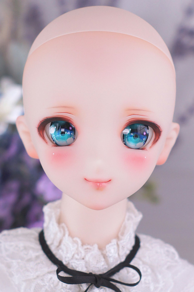 DDH-09 セミホワイト肌カスタムヘッド+レジンアイ4組|跨買 DDH-09 セミホワイト肌カスタムヘッド+レジンアイ4組|跨買