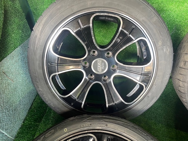 200 series Hiace MTS 18 -inch aluminium wheel with tire 4ps.@ secondhand goods prompt decision 231030 Mgaso inside 