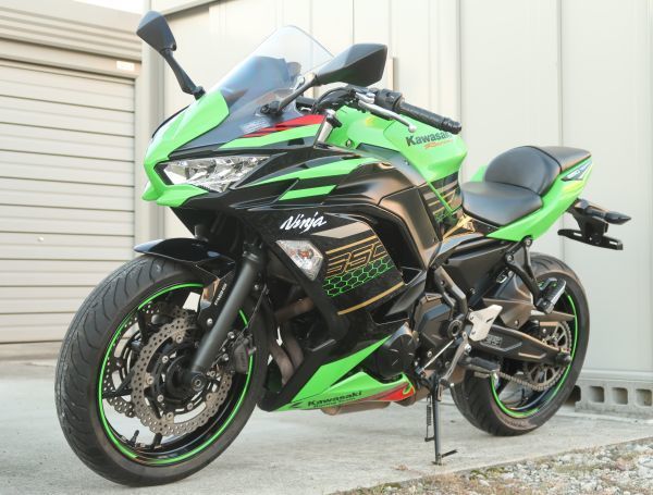 愛知全国配送 カワサキ NINJA650 20年式 車検'25年2月まで 乗って帰れる LEDヘッドライト ETC2.0 ER650H】大型初心者にも 試運転済・動画有_ユーチューブ動画もチェック！