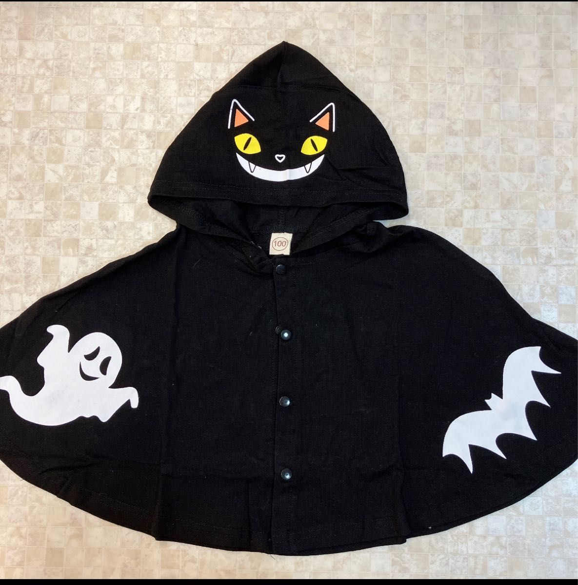 大人気☆おばけポンチョ 100cm ハロウィンマント 仮装衣装コスプレ