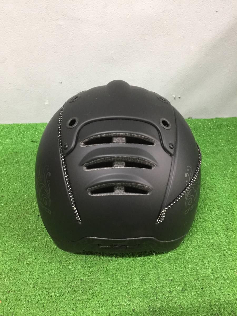 □ CASCO Mistrall 2 ミストラル2 乗馬用 ヘルメット M 55-57cm ブラック 2021/10製 乗馬用品 29-48_画像3